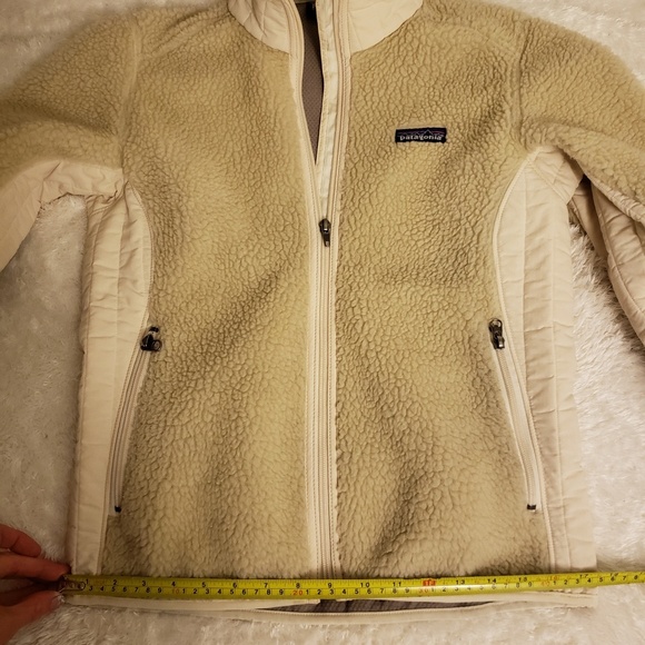 PATAGONIA VTG SYNCHILLA WHITE FLEECE JACKET WOMEN' - Picture 5 of 7